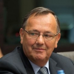 Théo Rombouts, président sortant du CFDD